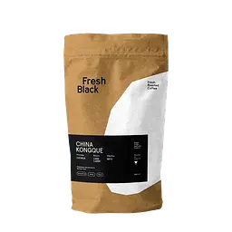Кава мелена Fresh Black «Китай КонгЦюе», 200 г, помел для фільтра