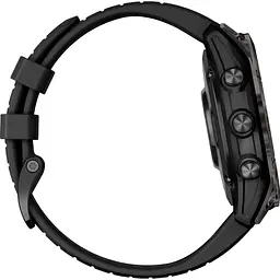 Смарт-годинник Garmin Fenix 7 Pro Sapphire Solar Edition Carbon Gray DLC Titanium with Black Band [010-02777-10] [86523] - мініатюра 7