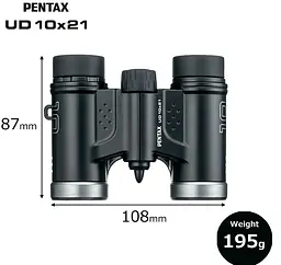 Бінокль Pentax UD 10x21 (61816) - мініатюра 3