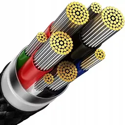 Кабель Baseus Glimmer Series Fast Charging Cable Type-C to Type-C 100W 1m CADH000701 Black - мініатюра 5