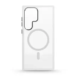 Чехол ArmorStandart Unit MagSafe для Samsung S24 Ultra Matte Clear Silver