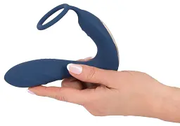 Стимулятор простати You2Toys Prostate Plug, 14.5 см (синій) - мініатюра 5