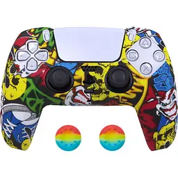 Чохол на геймпад Silicone Case для Sony DualSense Graffiti D [86751] - мініатюра 1