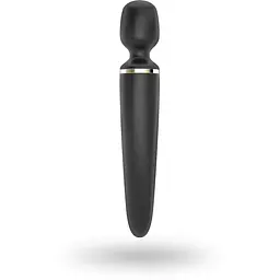 Вібромасажер Satisfyer Wand-er Woman (Black/Gold) - мініатюра 4