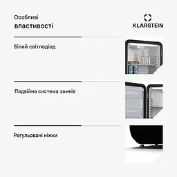 Мини-холодильник Klarstein Audrey Evo 90 (10046628) - миниатюра 4