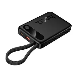 Універсальна мобільна батарея HOCO Edge PD fully compatible power bank with two cables J171 10000mAh |1USB/1Type-C, 22.5W/3A,