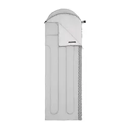 Спальний мішок з капюшоном Naturehike L250 NH21MSD07 (9°C) правий (Сірий) - мініатюра 2