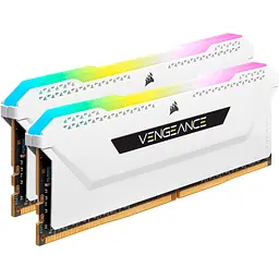 Модуль пам'яті DDR4 Corsair Vengeance R GB PRO SL 2x16 GB 3200MHz [CMH32GX4M2E3200C16W] [102402] - мініатюра 2