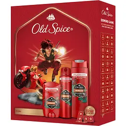Подарунковий набір Old Spice Anime Bearglove: аерозольний дезодорант 150 мл + дезодорант-стік 50 мл + гель для душу 3-в-1, 250 мл + гра Доміно - мініатюра 2