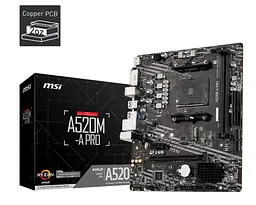 Материнcька плата A520M-A PRO sAM4 MSI teh0024986 - мініатюра 5