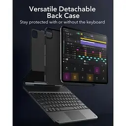 Чохол-клавіатура ESR Rebound Magnetic Keyboard Case 360 US Layout-Black для iPad Pro 11" (2024) (6B0220101) - мініатюра 4