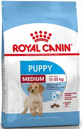 Сухий корм Royal Canin Medium Puppy для цуценят середніх порід до 12 місяців 15 кг (3182550402132)
