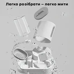 Автоматична годівниця для котів Pet Feeder 054 з поїлкою, Білий - мініатюра 5