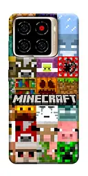Чохол Demsky Minecraft collage для ZTE Blade A56