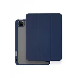 Чохол-книжка Blueo Ape Case with Leather Sheath для Apple Apple iPad Air 13` (2024-2026)/Pro 12.9` (2020-2022) Navy Blue [74446] - мініатюра 2