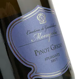 Вино ігристе Monopolio Pinot Grigio біле брют 0.75 л - мініатюра 3