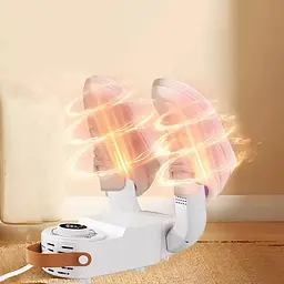 Сушарка для взуття з таймером Shoe Dryer Біла 150 Вт, складана антибактеріальна сушарка для різного взуття - мініатюра 2