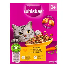 Сухий корм для котів Whiskas, з куркою, 300 г - мініатюра 2