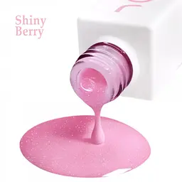 Камуфлююча база для нігтів BB Cream Base 20 Shiny Berry JOIA vegan 8 мл - мініатюра 4