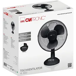 Вентилятор Clatronic VL 3602 Black - мініатюра 3