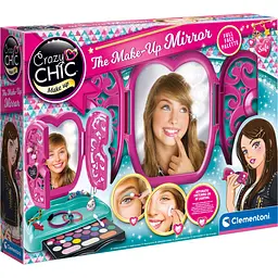 Набір дитячої косметики для макіяжу Clementoni The Make-Up Mirrorї Crazy Chic (18541)