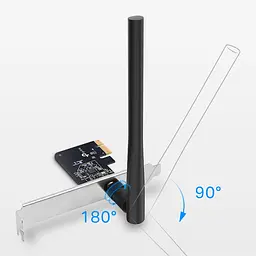 Адаптер WiFi Archer T2E AC600, PCI-Express x1 TP-Link teh0017403 - мініатюра 3