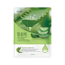 Маска тканинна для обличчя Esfolio Aloe Essence Mask Sheet з алое вера
