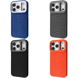 Чохол Kajsa Snake Pattern with Magnetic Ring iPhone 17 Pro в асортименті