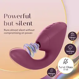 Вібратор Womanizer Next Duo з вакуумним стимулятором - мініатюра 12