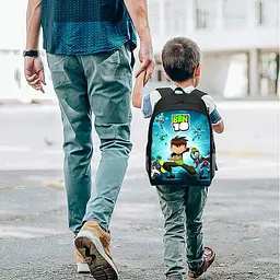 Дитячий рюкзак Бен 10 Ben 10, легкий і міцний з принтом - мініатюра 3