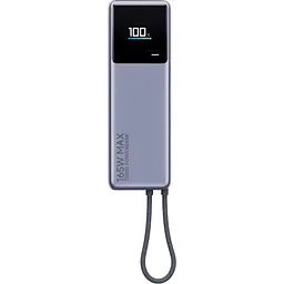 Зовнішній акумулятор Xiaomi 10000mAh 165W Gray [BHR9361GL] [130235] - мініатюра 1