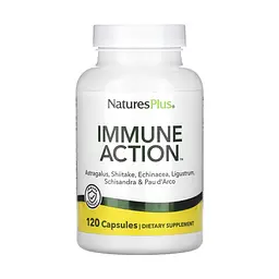 Потужний імуностимулюючий комплекс Nature's Plus (Immune-Action) 120 вегетаріанських капсул