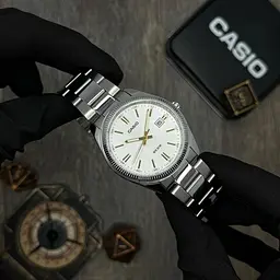 Чоловічий годинник Casio MTP-1302D-7A2 Сріблястий ( AT1141-0311 ) - мініатюра 3