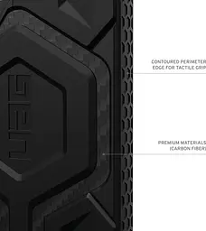 Оригінальний протиударний чохол UAG Monarch для Samsung Galaxy S24 Ultra (6.8") Carbon Fiber 214415114242 - мініатюра 10