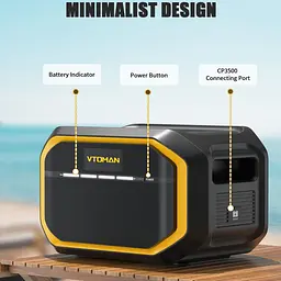 Додаткова батарея Vtoman серії FlashSpeed PB-81 1548 Вт/г LiFePO4 / 1548 Вт/ч (FlashSpeed 1500 Battery) - мініатюра 6