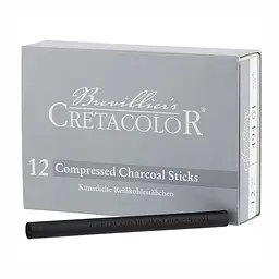 Вугілля пресоване Cretacolor набір 12шт  - мініатюра 2