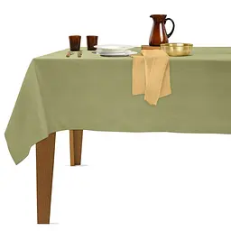 Скатертина Cosas Olive водовідштовхувальна 140х200 см оливкова (Cloth_27Olive_DUK_140x200) - мініатюра 2