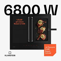 Індукційна плита з витяжкою Klarstein Chef-Fusion DownAir System (10045303) - мініатюра 5