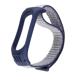 Ремінець Nylon Mi Band 5/6 Purple Grey