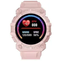 Сенсорний розумний смарт-годинник No Brand FD68S Pink (16104-hbr) - мініатюра 2