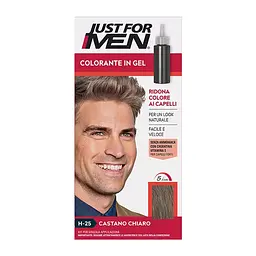 Фарба-гель камуфлююча для волосся Just For Men H-25 світло-коричнева