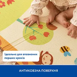 Двосторонній ігровий термокилимок Piccolino Світ звірят 150х180х1 см (26000001) - мініатюра 4