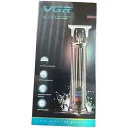 Професійна машинка для стрижки волосся VGR V-078 стрижки бороди та вусів 5 Вт - мініатюра 5