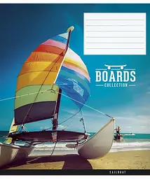 Зошит загальний Школярик Star Boards collection у лінію 24 аркушів 25 шт. (024-3381L) - мініатюра 4