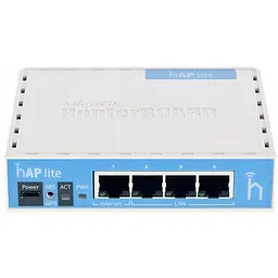 Бездротовий маршрутизатор (роутер) Mikrotik hAP lite classic (RB941-2nD) - мініатюра 3