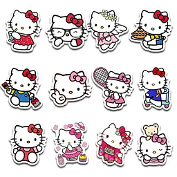 Стікерпак GeekLand Hello Kitty 45 штук (SP HK 01) - мініатюра 5