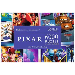 Пазл Trefl UFT Pixar Галерея епічної анімації, 6000 елементів (5900511810387) - мініатюра 4