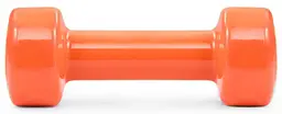 Гантель вінілова PowerPlay 4125 Achilles 4 кг Помаранчева 1 шт (PP_4125_4kg) - мініатюра 2