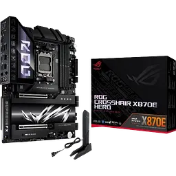Материнcька плата Asus X870E ROG Crosshair Hero Socket AM5 (ROG CROSSHAIR X870E HERO) Б/В - мініатюра 2