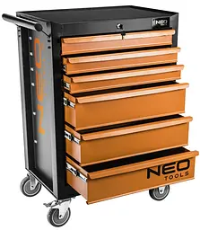 Візок для інструментів NEO Tools з 6 висувними ящиками 680х460х1030 мм 84-221 - мініатюра 1